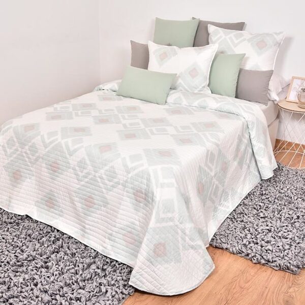 Bouti Laba Turquesa 135 cm + 2 f. cojín