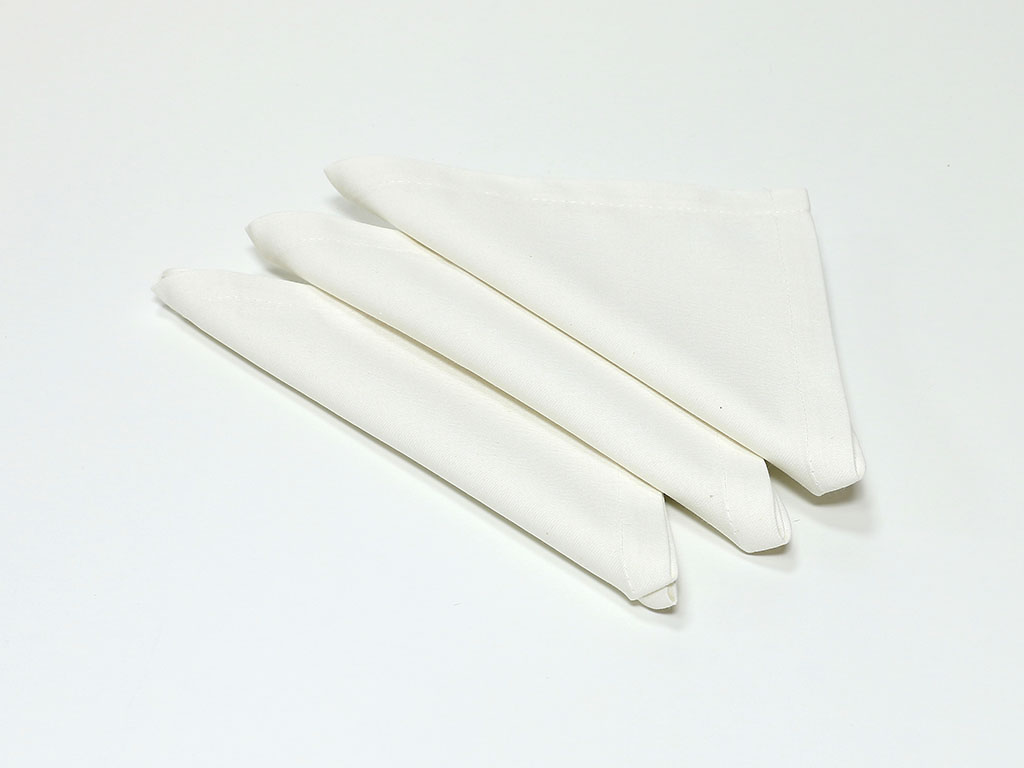 Servilleta Liss Blanco