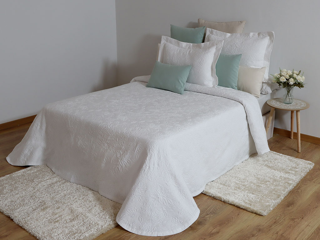 Colcha Joana Blanca 150cm
