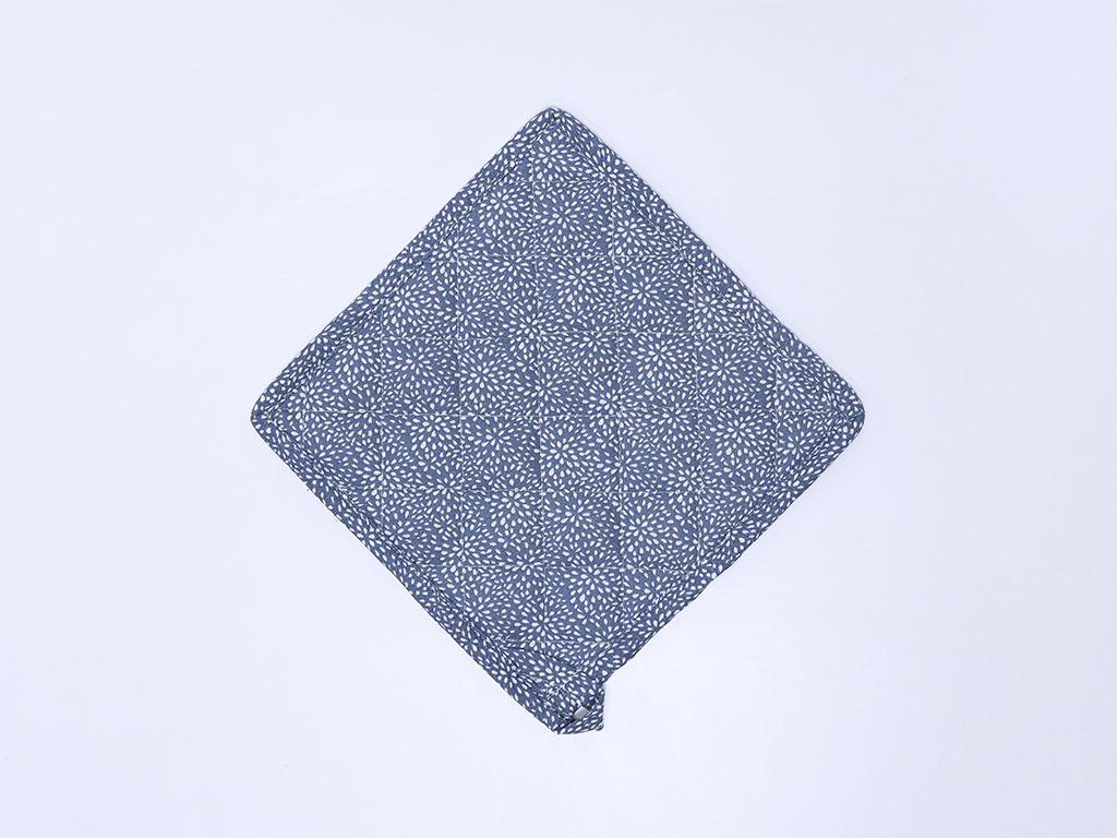 Agarrador azul