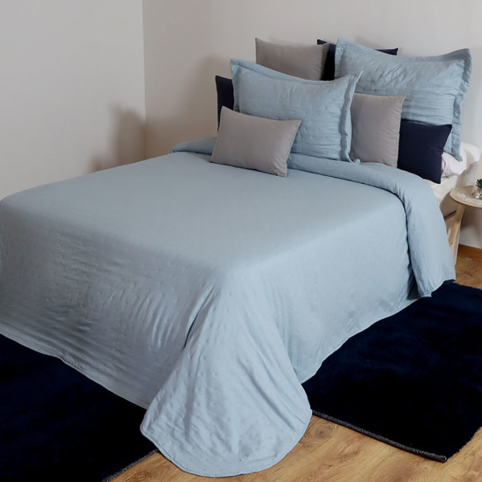 Bouti Turin Azul 150cm + 2 f. cojín
