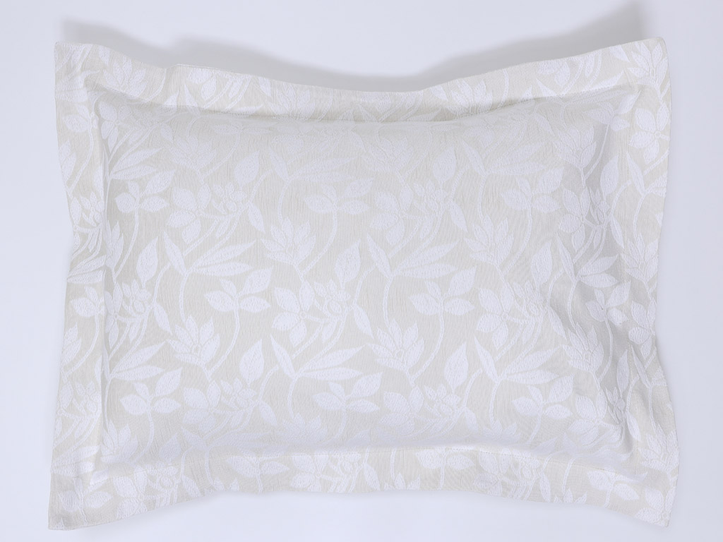 Funda cojín 50x70cm Flora Beige