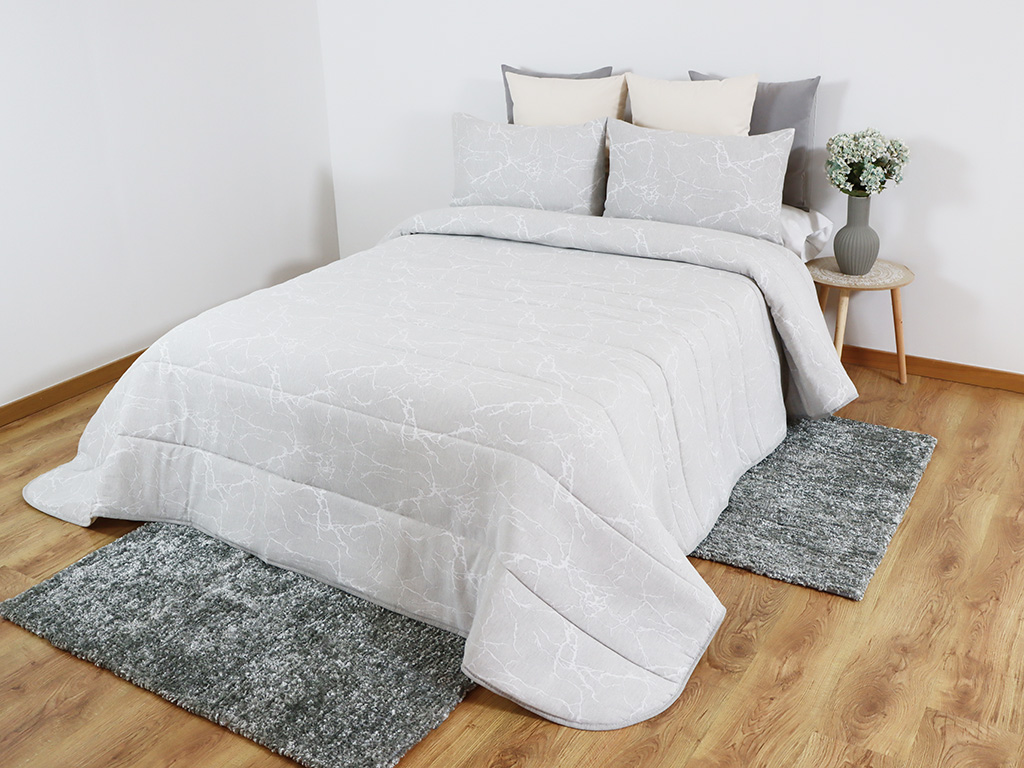 Edredón Kiara Gris 90cm