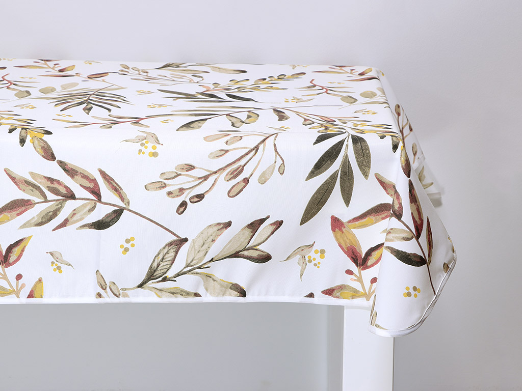 Mantel antimanchas Cynthia Beige 145x240 cm
