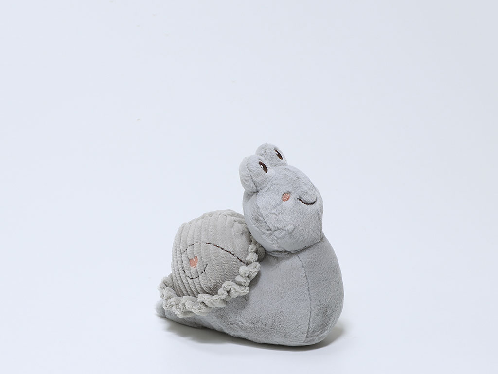 Peluche Caracol Gris