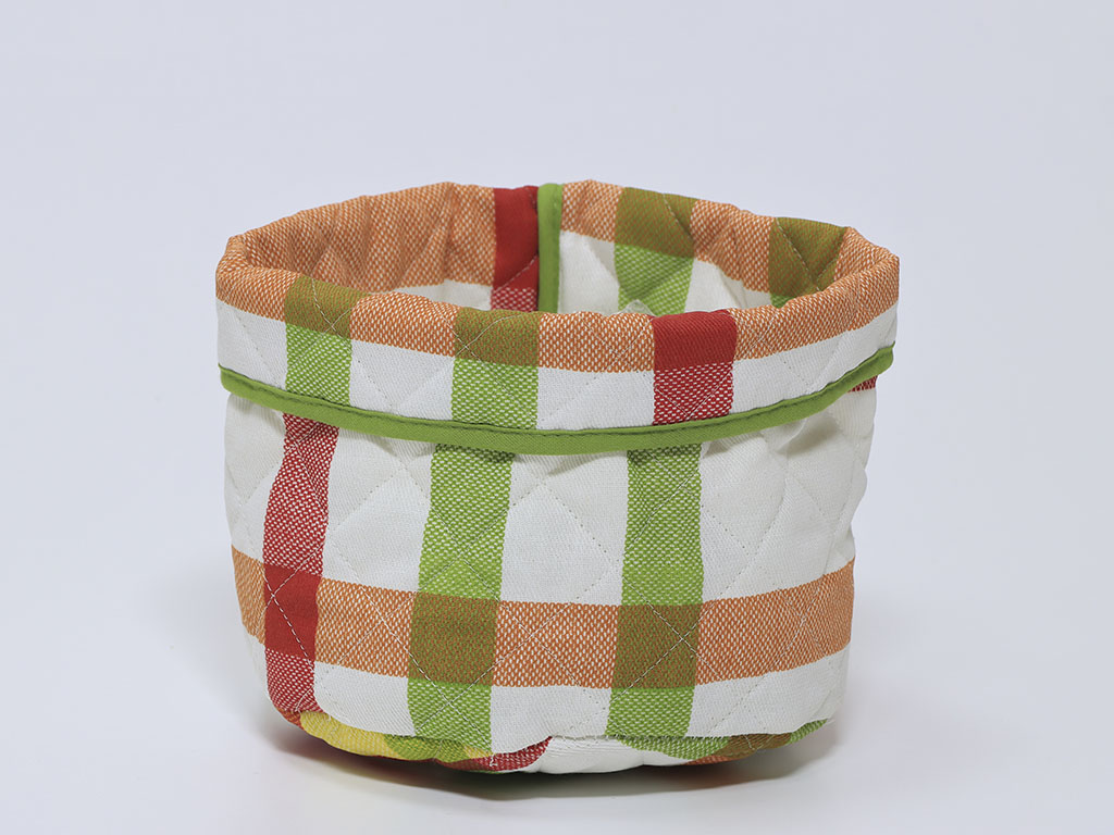 Cesta pan cuadros