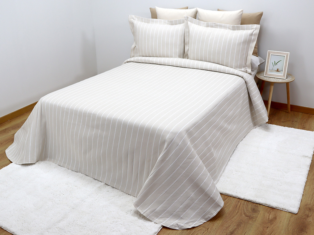 Colcha Raya Beige 135cm