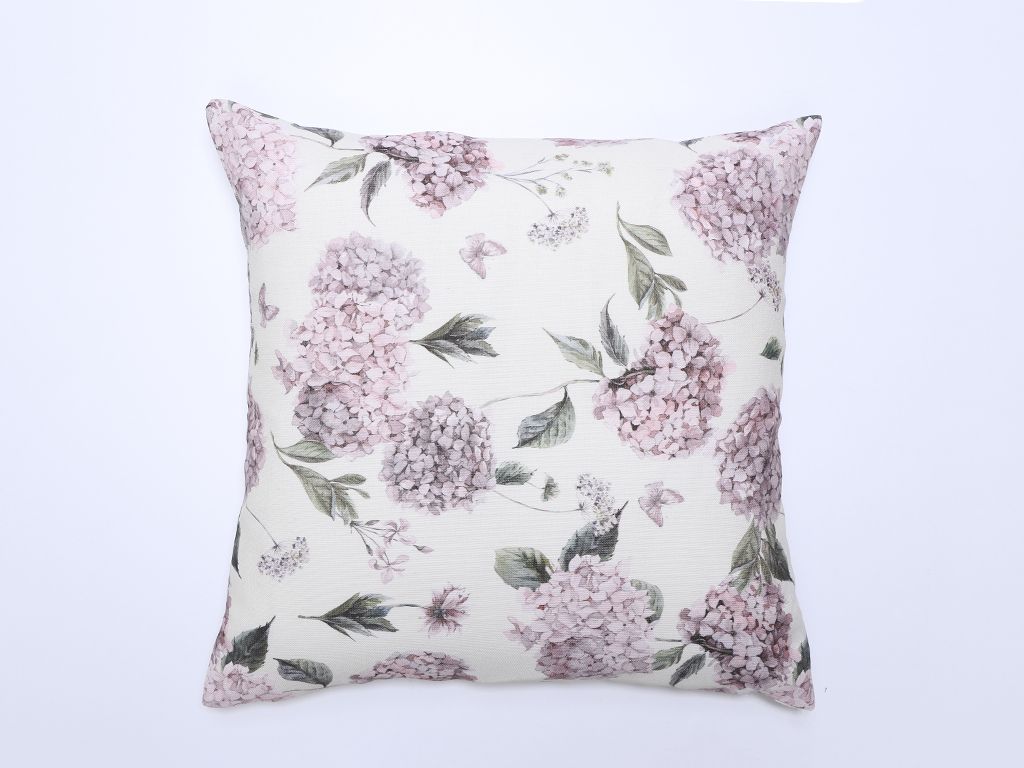 Cojín Alover Abril 45x45 Rosa