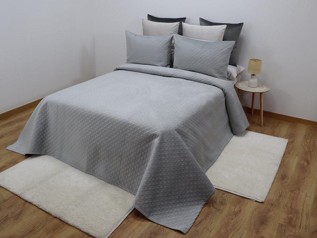 Bouti Terciopelo Gris 135cm