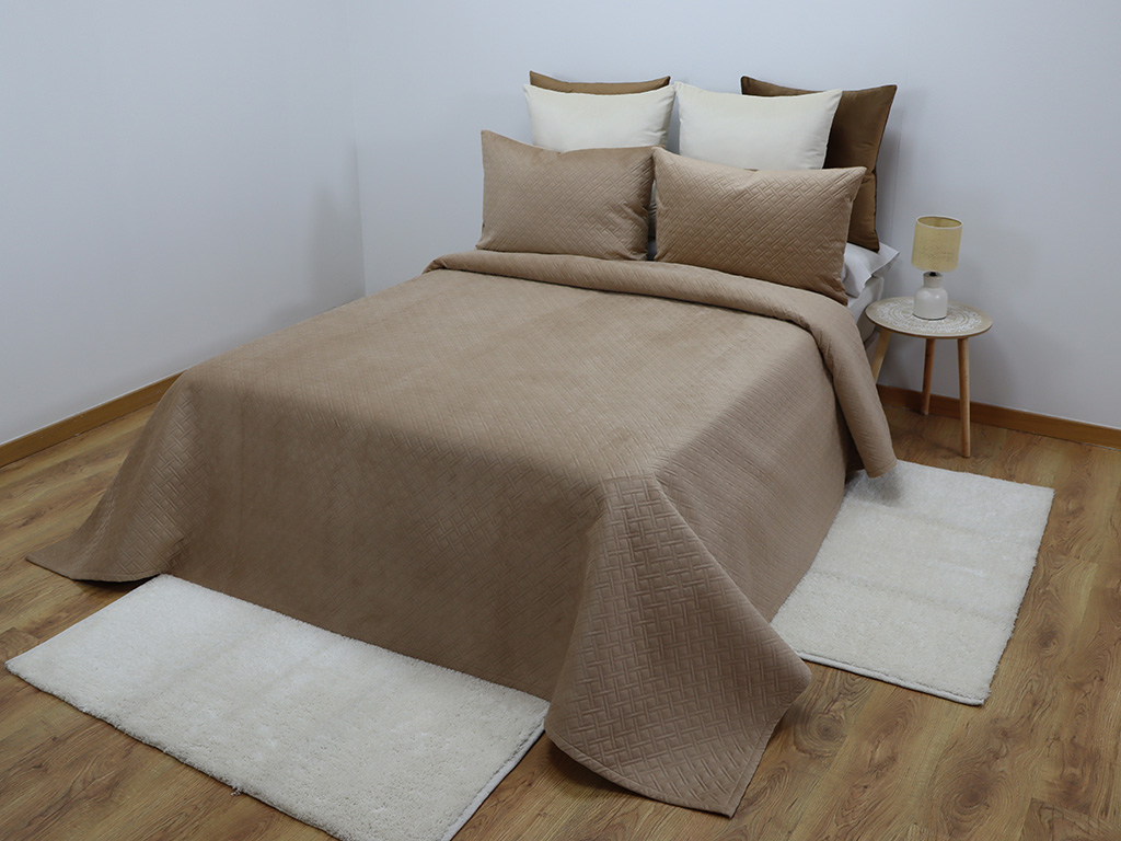Bouti Terciopelo Beige 150cm