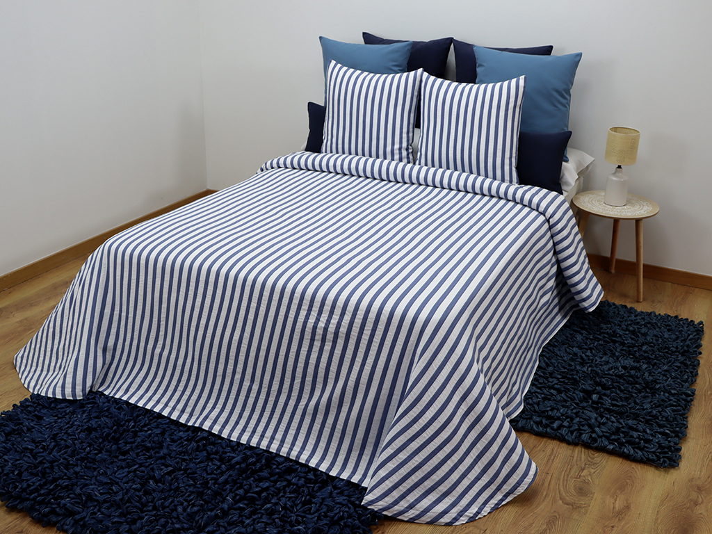 Colcha Mol Azul 90cm