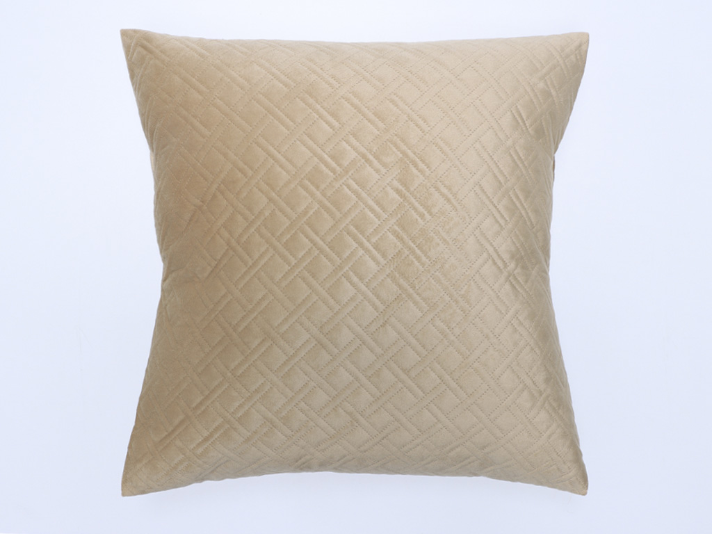 Funda cojín 50x50cm Terciopelo Beige