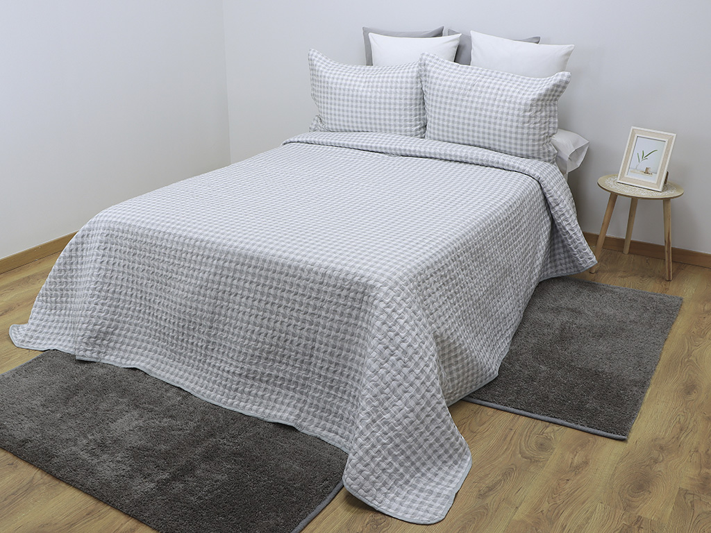 Bouti Eos Vichy Beige 150cm
