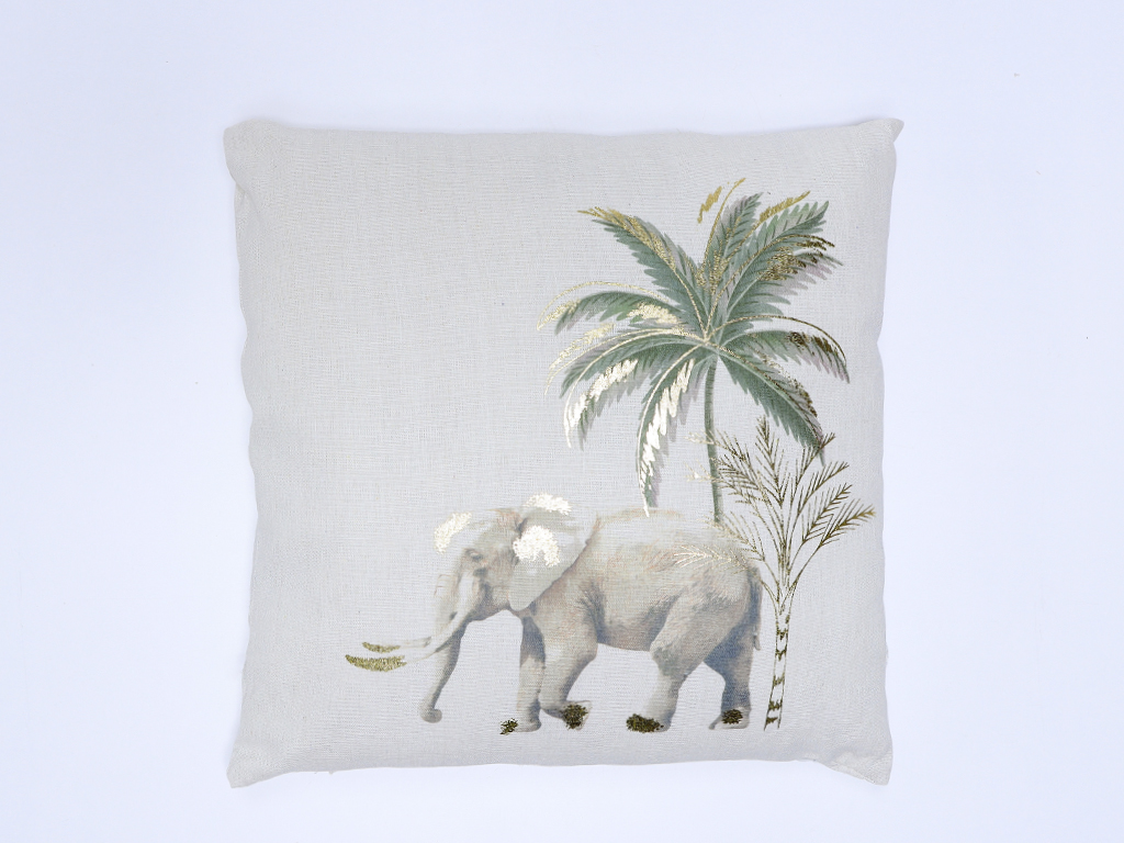 Cojín Safari Elefante 45x45