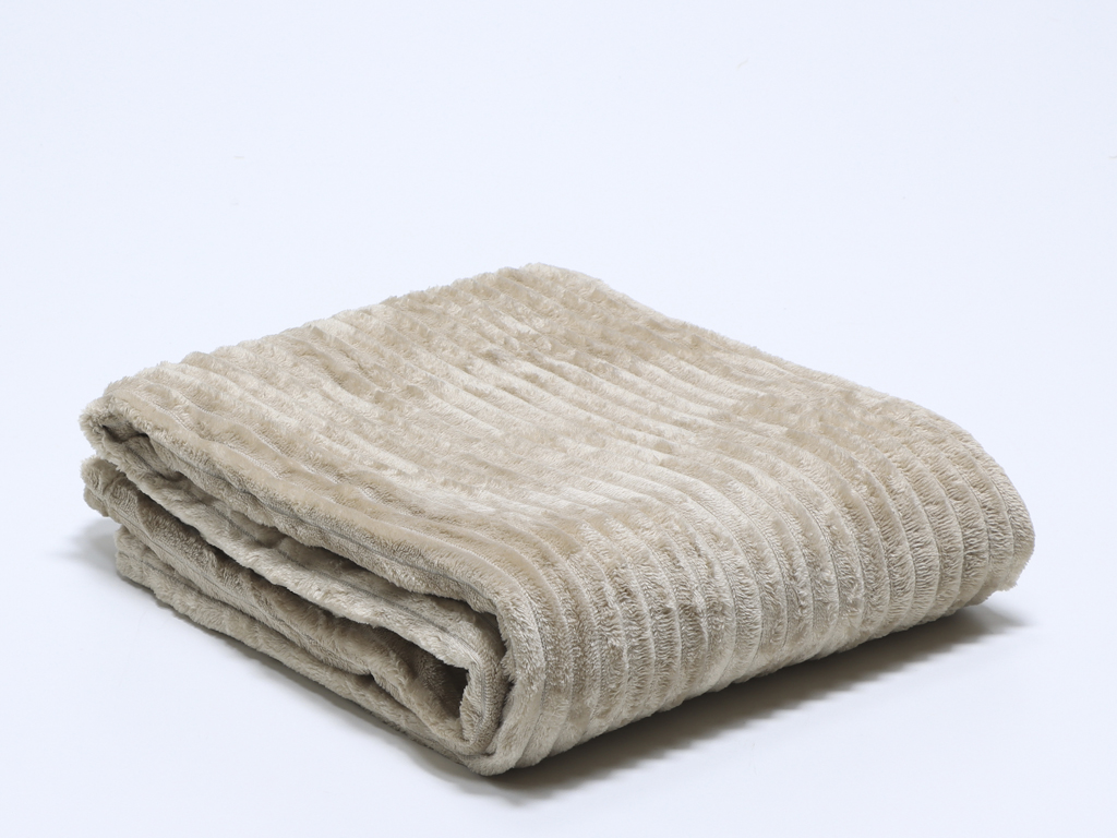 Plaid Relieve 130x160cm Crema