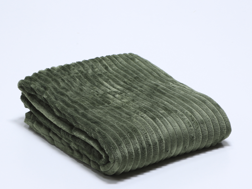 Plaid Relieve 130x160cm Verde