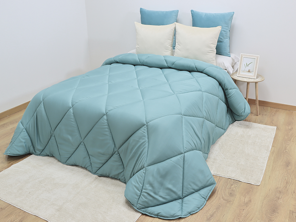 Edredón Basic Turquesa 135cm
