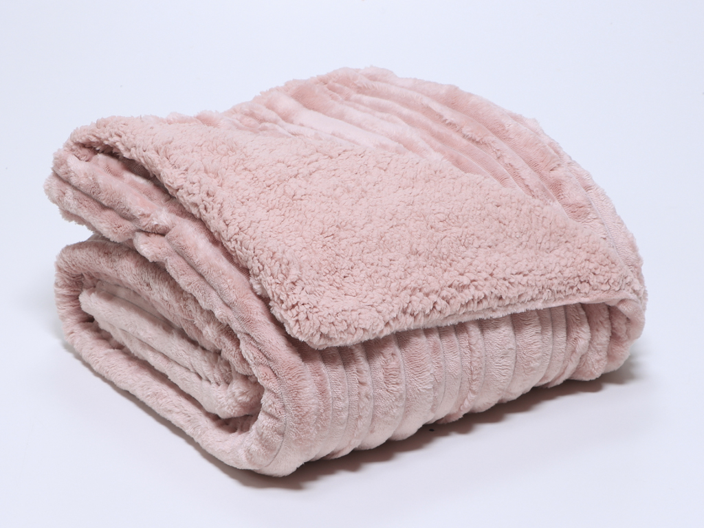 Manta Circon Rosa 160x220