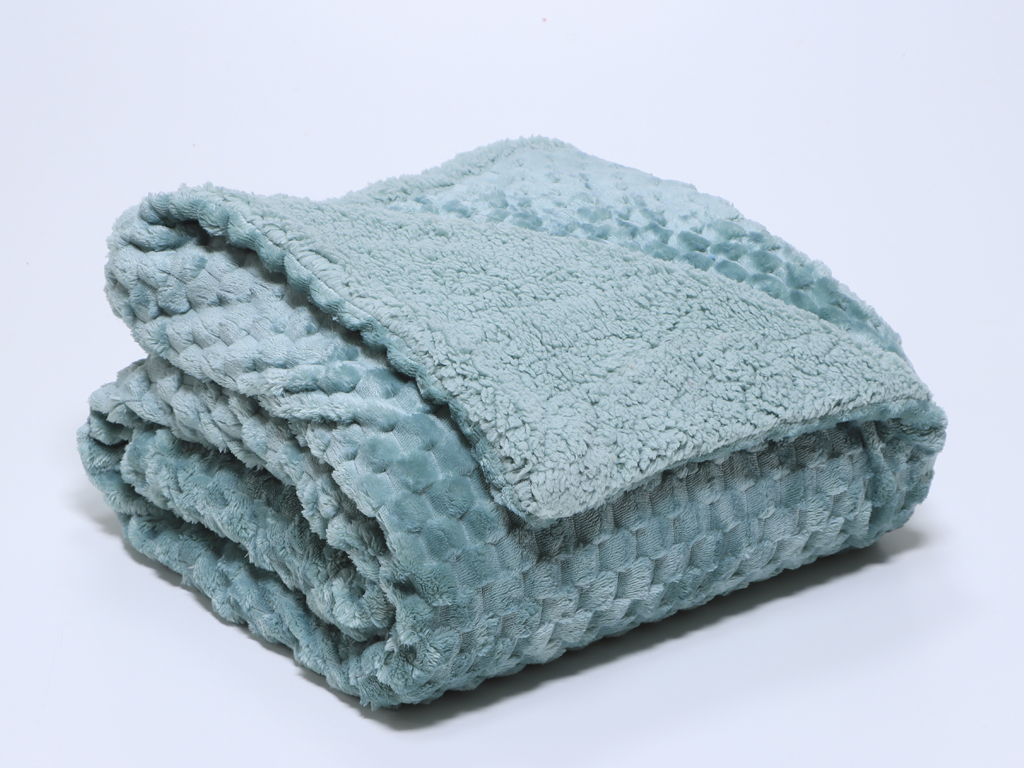 Manta Perla Verde 160x220