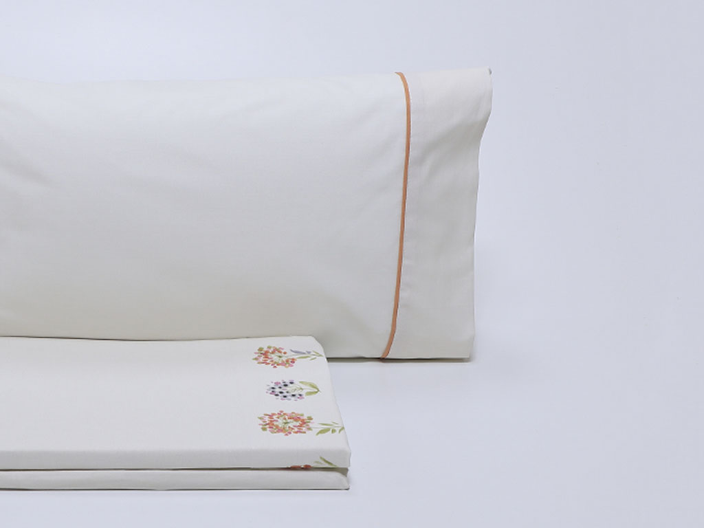 Juego de sábanas Cerali Teja 150cm