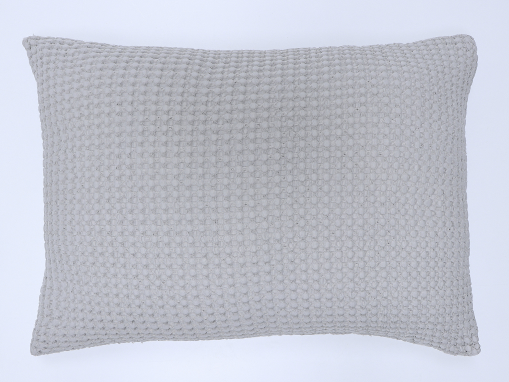 Funda cojín Waffle Gris 50x70cm
