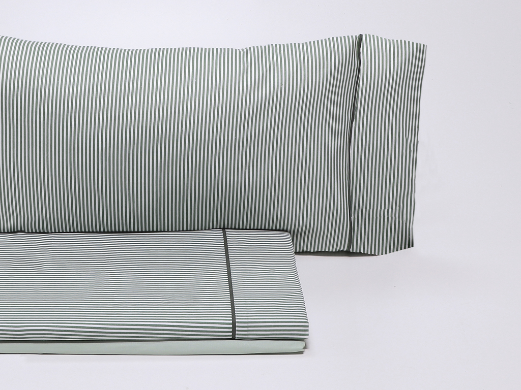 Juego de sábanas Valier Verde 150cm