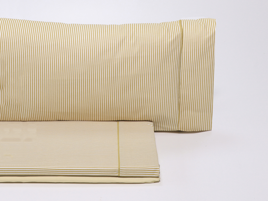 Juego de sábanas Valier Mostaza 90cm