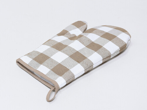 Manopla Vichy Beige