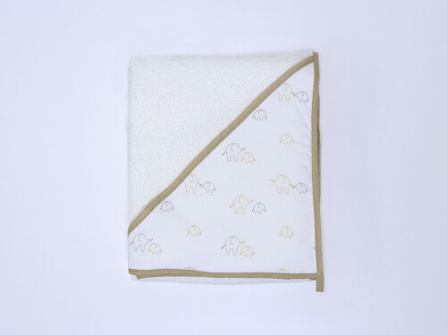 capa baño 100x100 elefante gris/beige