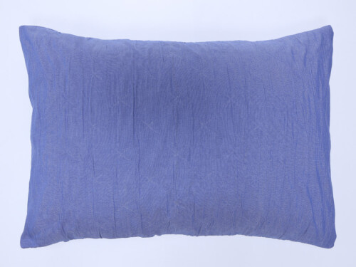 Funda cojín 50x70cm Lisa Azul