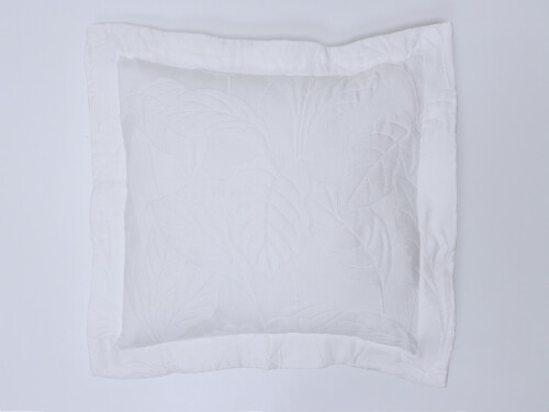 Funda cojín 50x50cm Alana Blanco