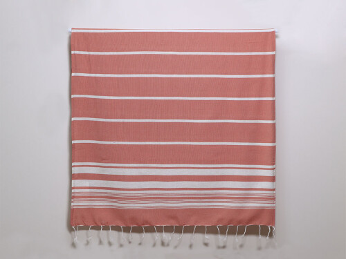 Pareo Hannam Rayas Coral 100x180cm