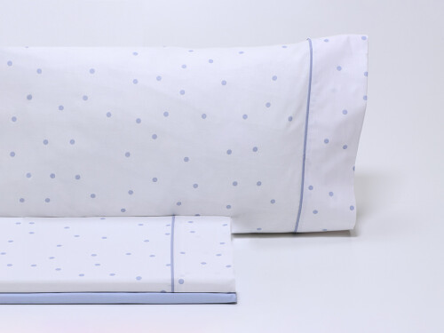 Juego de sábanas Pavia Azul 90cm