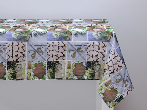 Mantel antimanchas Relogio 150x200 cm