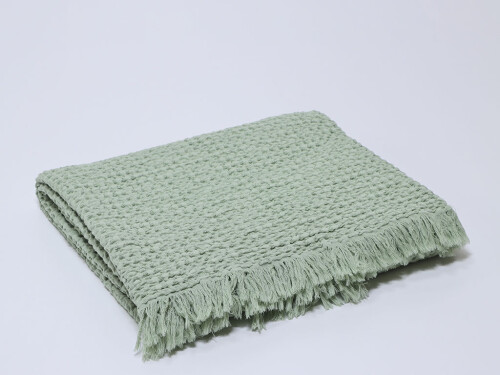 Plaid Waffle Verde