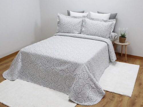 Colcha Paul Gris 135cm