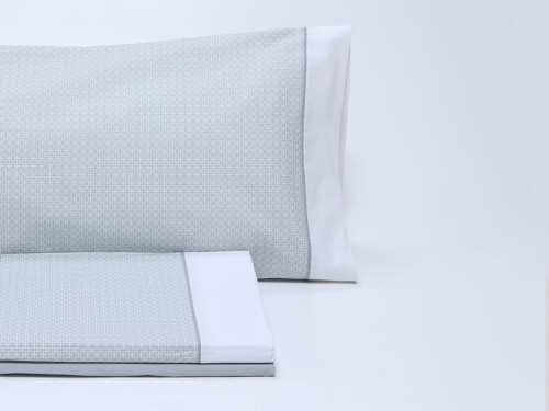 Juego de sábanas Brias Gris 150cm