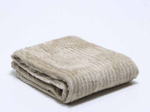 Plaid Relieve 130x160cm Crema