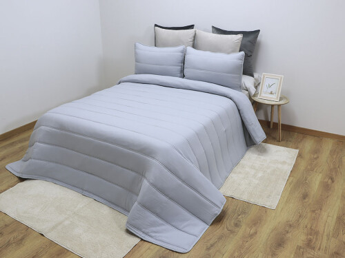 Edredón Florencia Gris 135cm