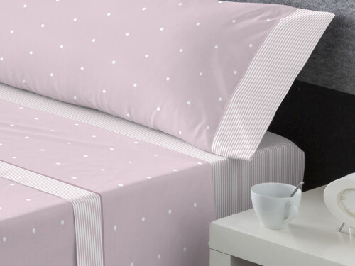 Juego Franela Foxy Violet Ice 135cm