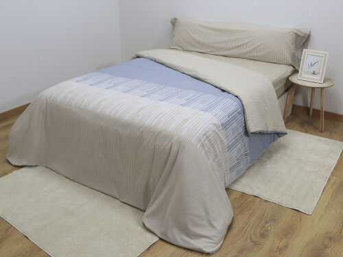 Funda nórdica Ian Beige 150cm