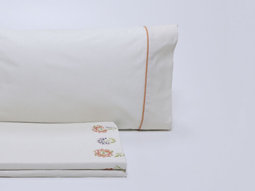 Juego de sábanas Cerali Teja 150cm