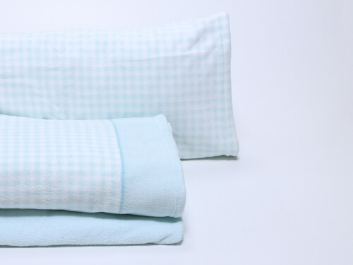 Juego coralina Vichy Verde 150cm