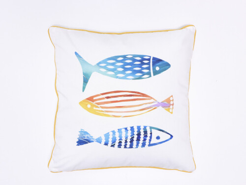 Cojín Peces 45x45 Diseño B