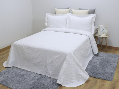 Colcha Saldanha Blanca 150cm