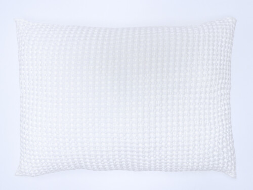 Funda cojín Waffle Blanco 50x70cm