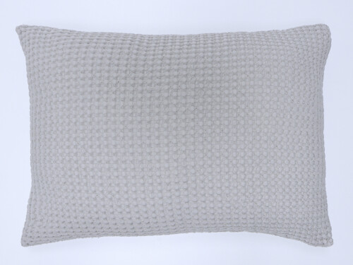 Funda cojín Waffle Gris 50x70cm