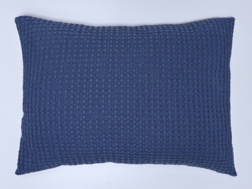 Funda cojín Waffle Marino 50x70cm
