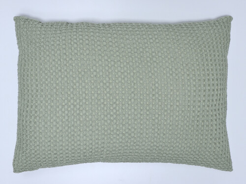 Funda cojín Waffle Oliva 50x70cm