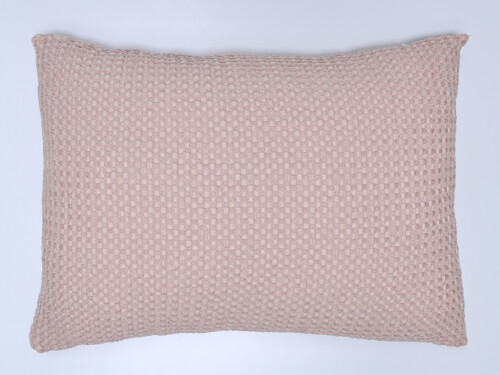 Funda cojín Waffle Rosa 50x70cm